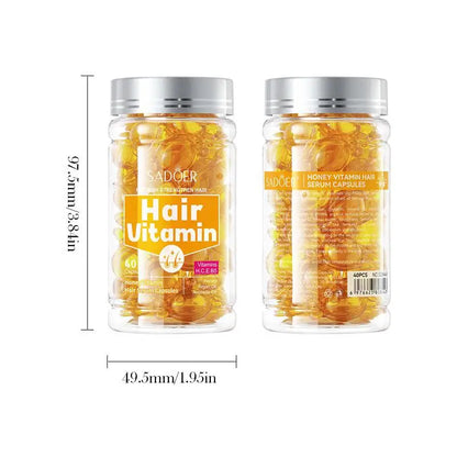 Hair Care Essence Capsules Bee-Infused For Women 