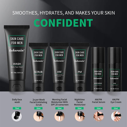 Skin Care Set for Men Essential 