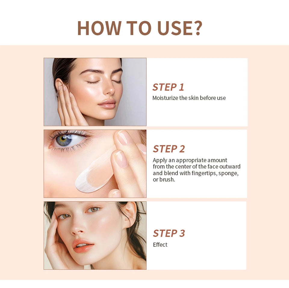 Glow Unbound LLC color changing foundation SPF 30+
