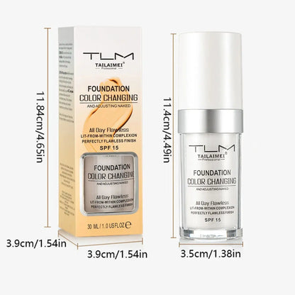 Glow Unbound LLC 30ml magic color changing foundation