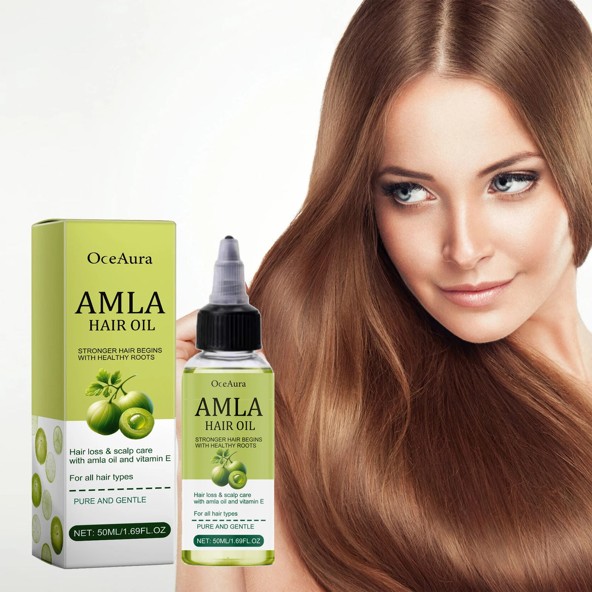 Glow Unbound LLC Amla Hair Oil for Dry Hair