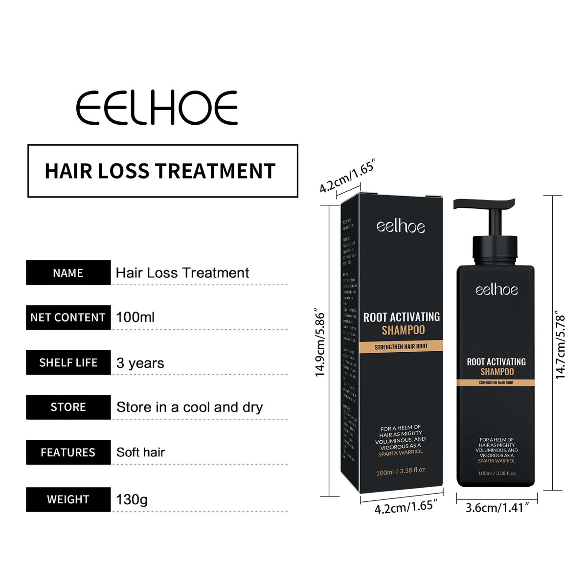 Glow Unbound LLC hair loss treatment strengthening shampoo