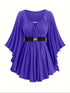 Glow Unbound LLC plus-size oversized heart-detail top