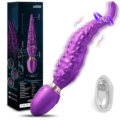 Vibrating Realistic Monster G-Spot Dildos
