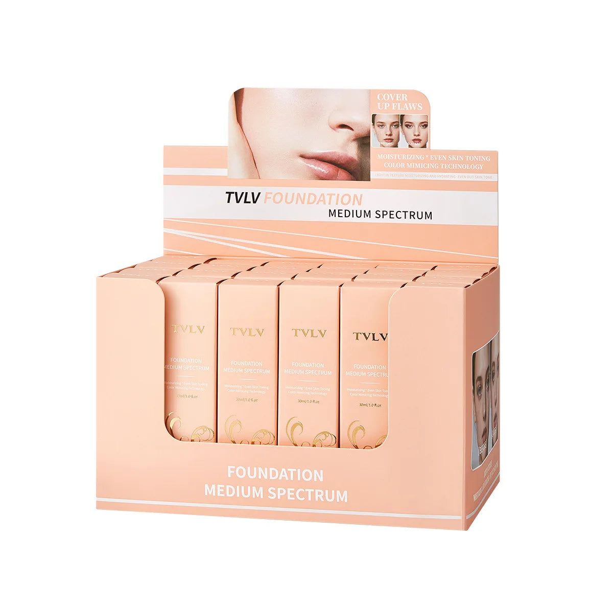 Glow Unbound LLC color changing foundation