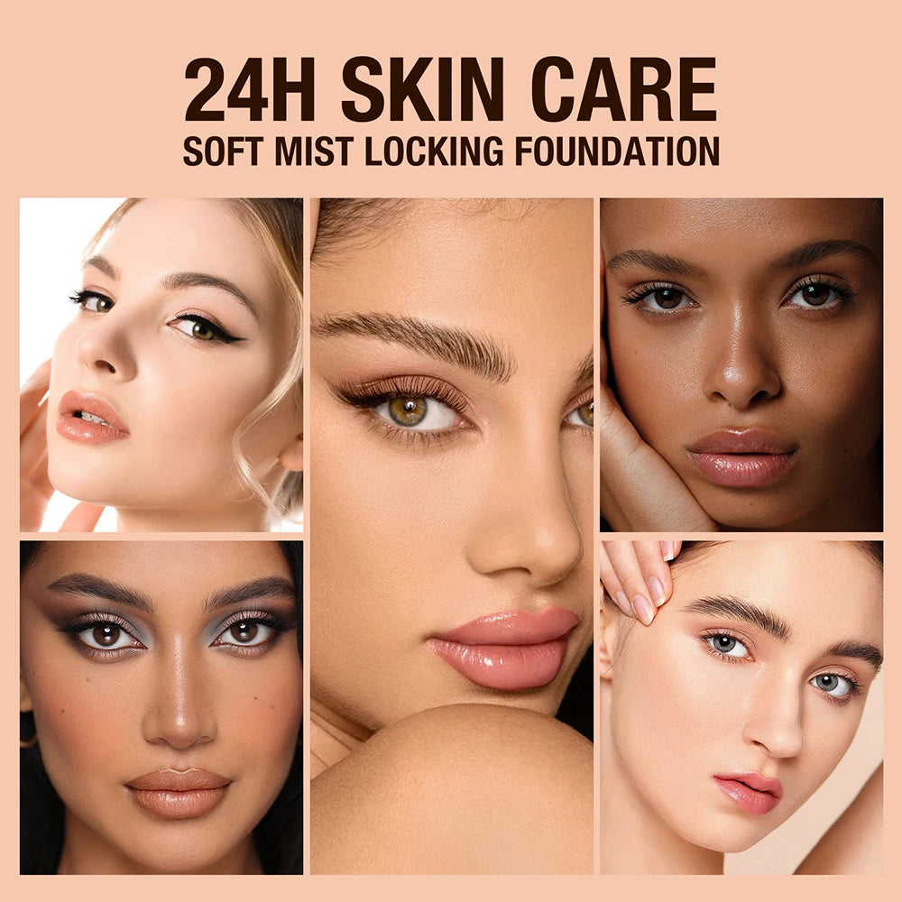  Waterproof Face Makeup, Moisturizing Foundation