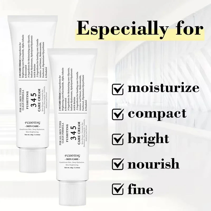 345 Soothing Skincare Set With Face Cream