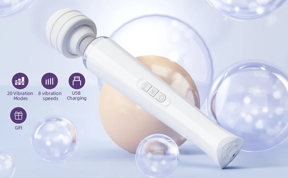 Powerful Magic Wand Vibrator for Women Big 