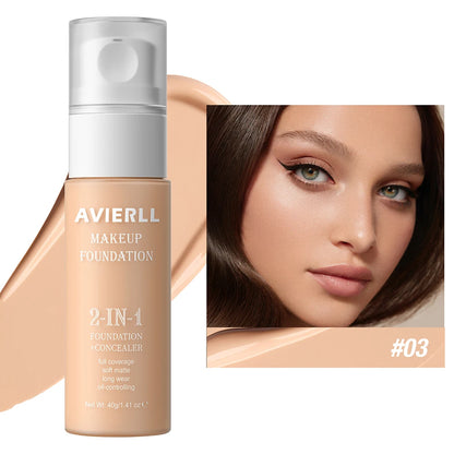  Waterproof Face Makeup, Moisturizing Foundation