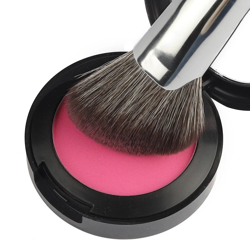 Wooden-Handle Face Brush