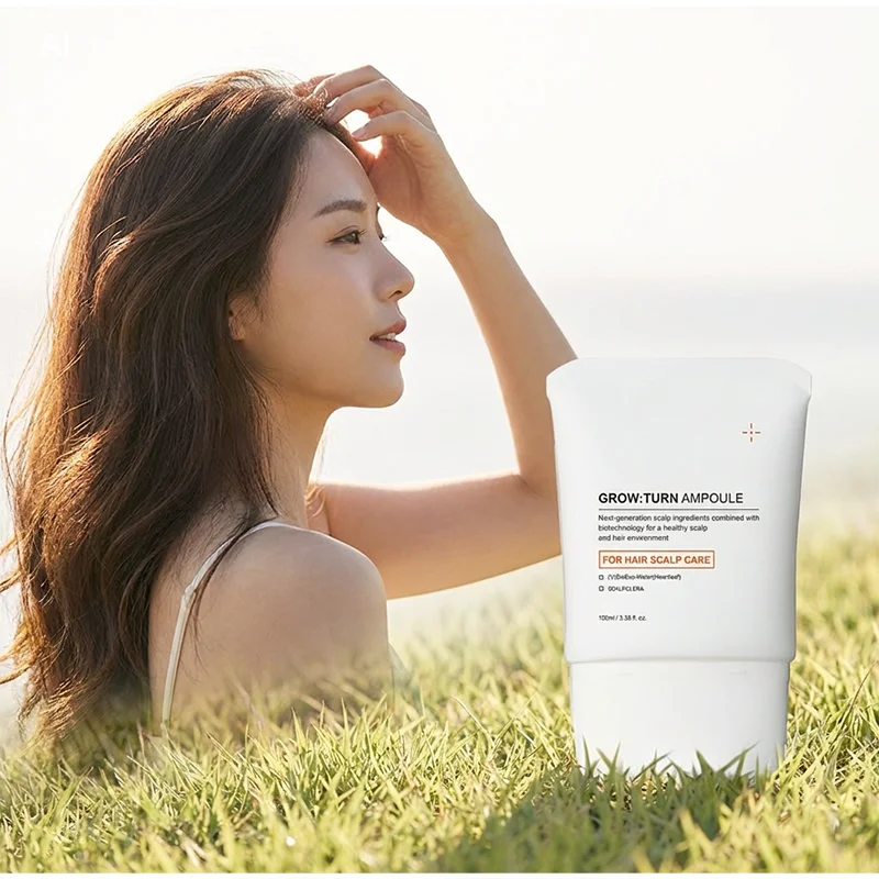 Hair Serum With Built-In Brush