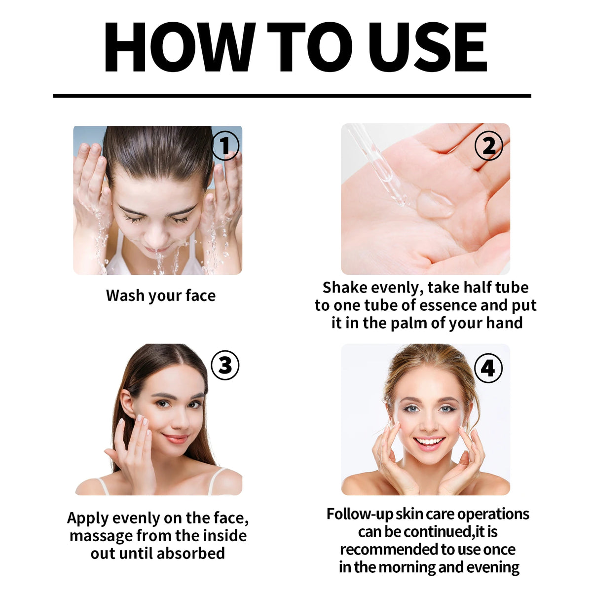 EELHOE 30 ml Facial Serum 16 Bottles 