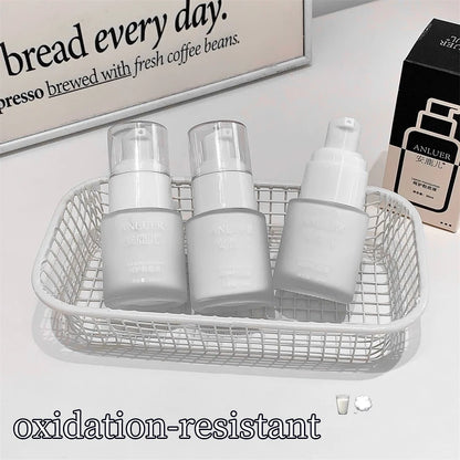 Glow Unbound LLC White Liquid Foundation full coverage makeup