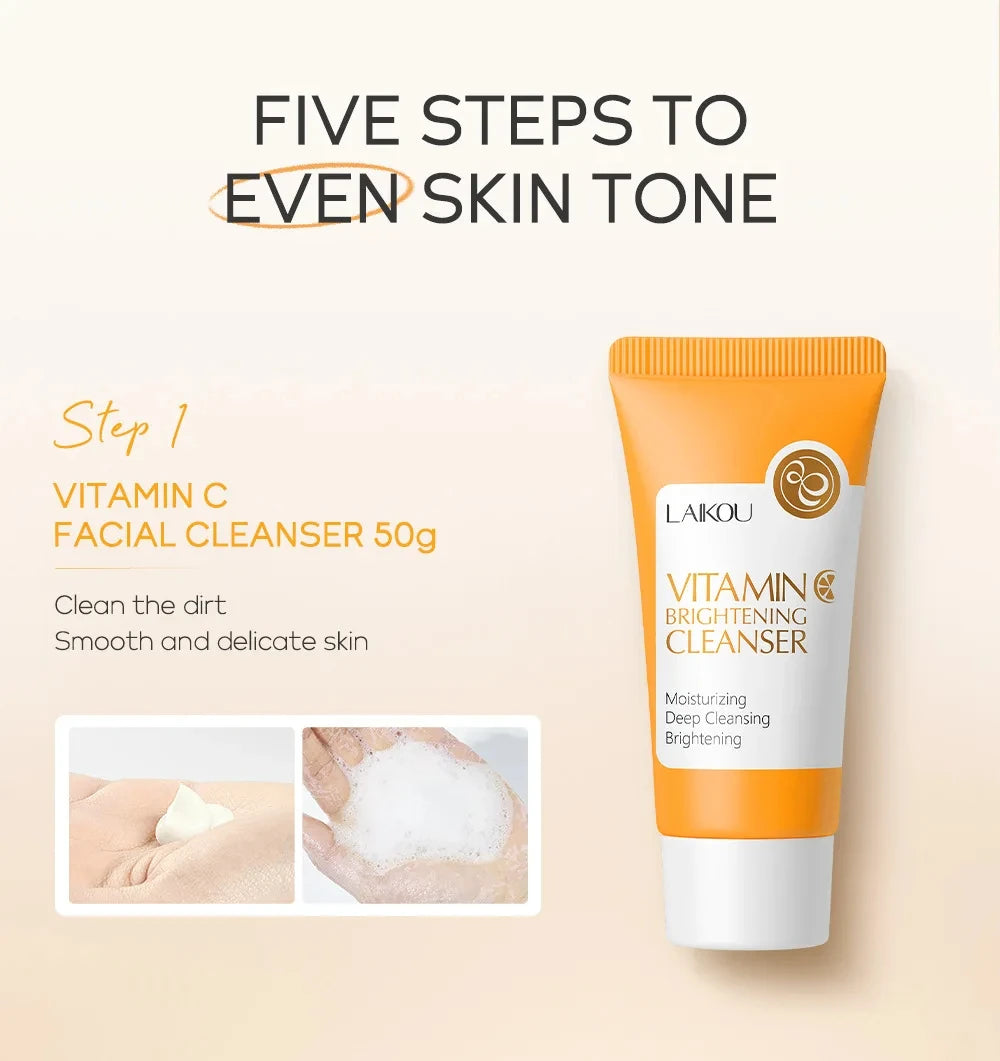 LAIKOU Vitamin C 5-Piece Skincare