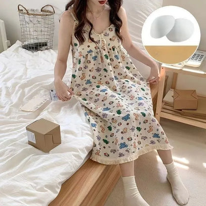 Glow Unbound LLC floral midi nightgown
