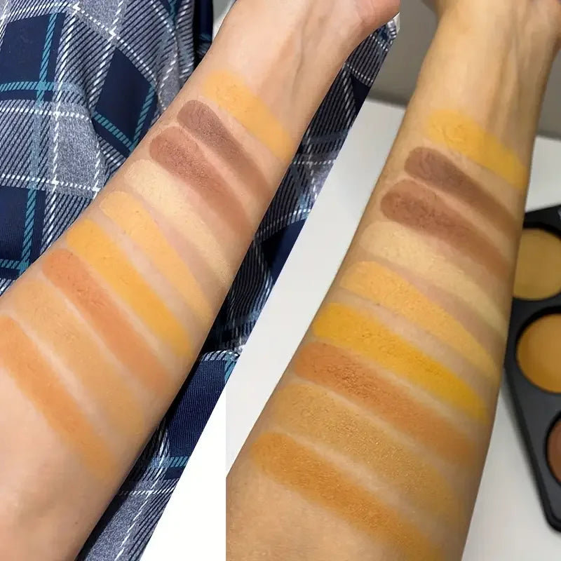 glow unbound llc  Dark Bronze Foundation Palette 9-color makeup