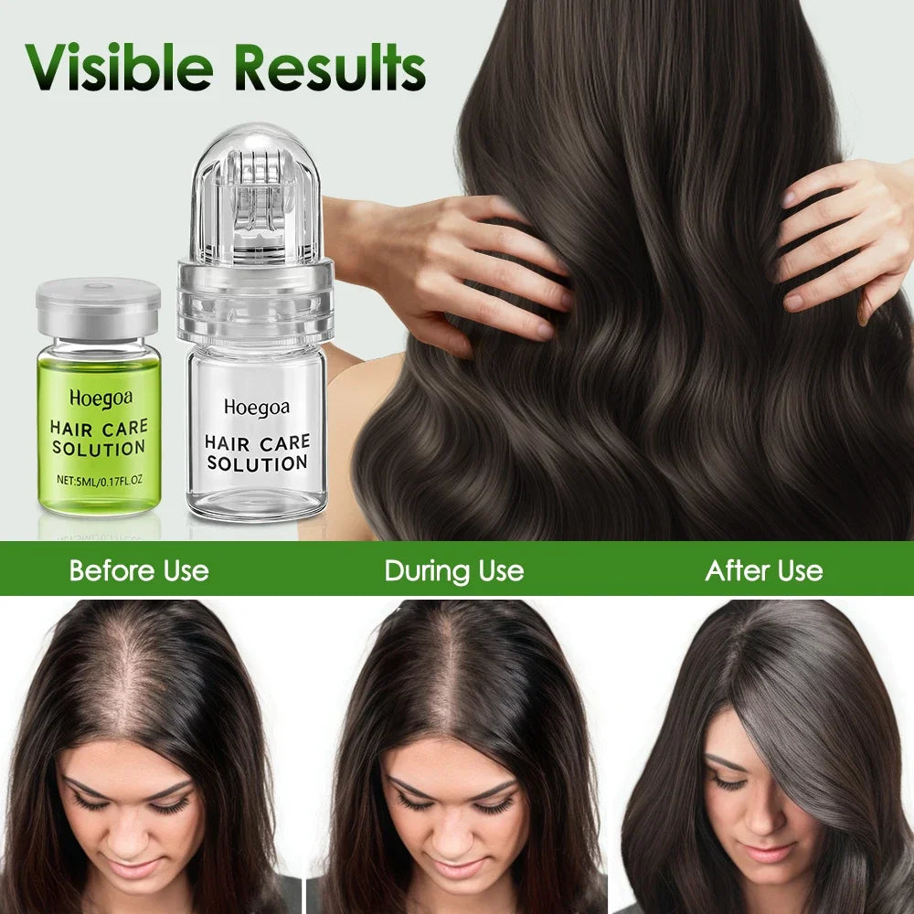 Glow Unbound LLC hair essential care serum