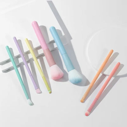 7-Piece Colorful Makeup Brush