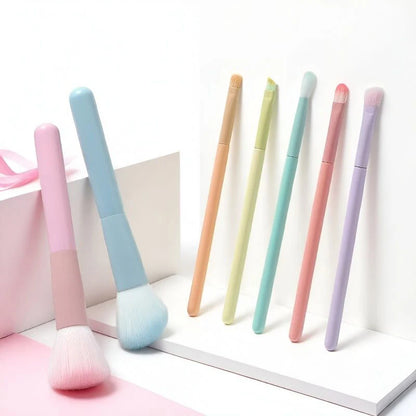 7-Piece Colorful Makeup Brush