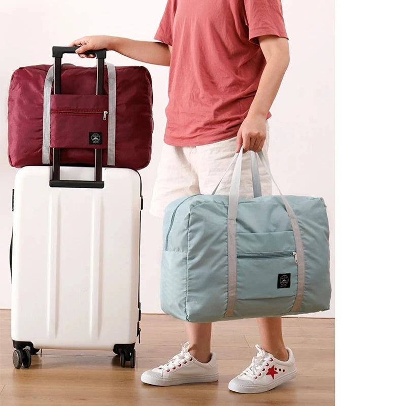 Glow Unbound LLC foldable travel duffel bag