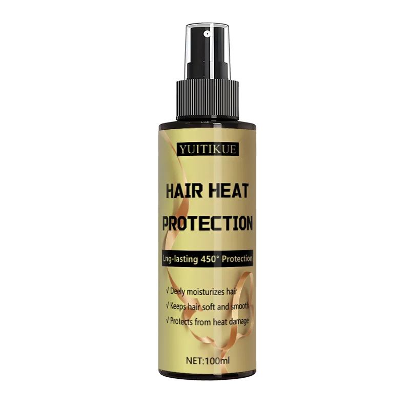 Hair heat protection spray