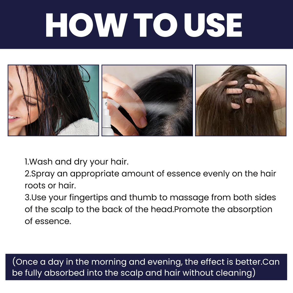 Glow Unbound LLC hair growth nourishing scalp spray 50ml
