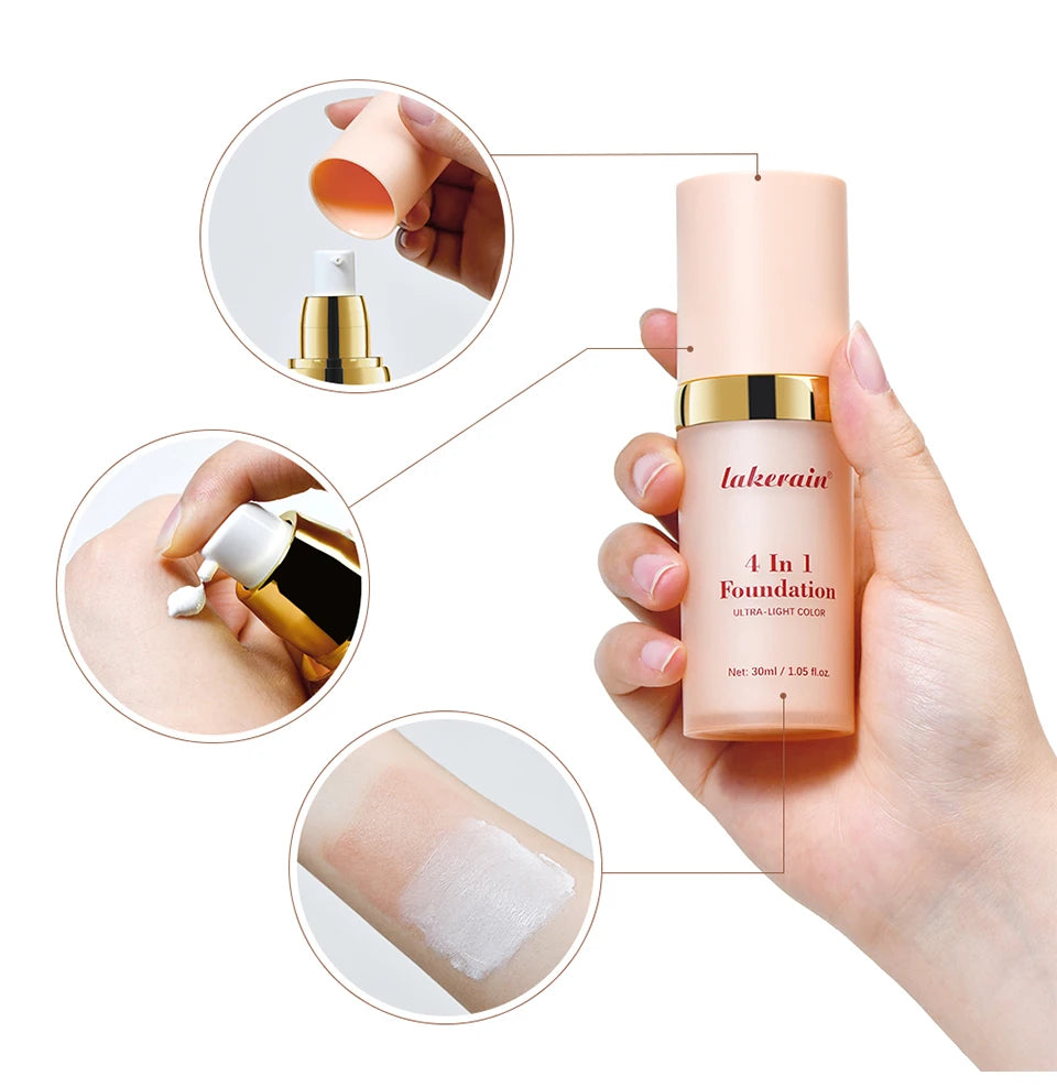 Glow Unbound LLC color changing foundation SPF 30+