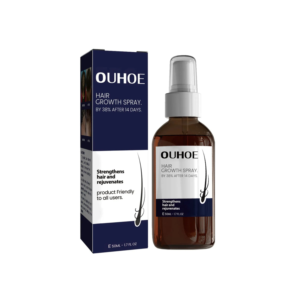 Glow Unbound LLC hair growth nourishing scalp spray 50ml