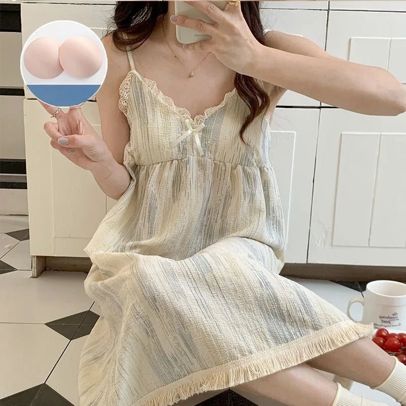 Glow Unbound LLC floral midi nightgown