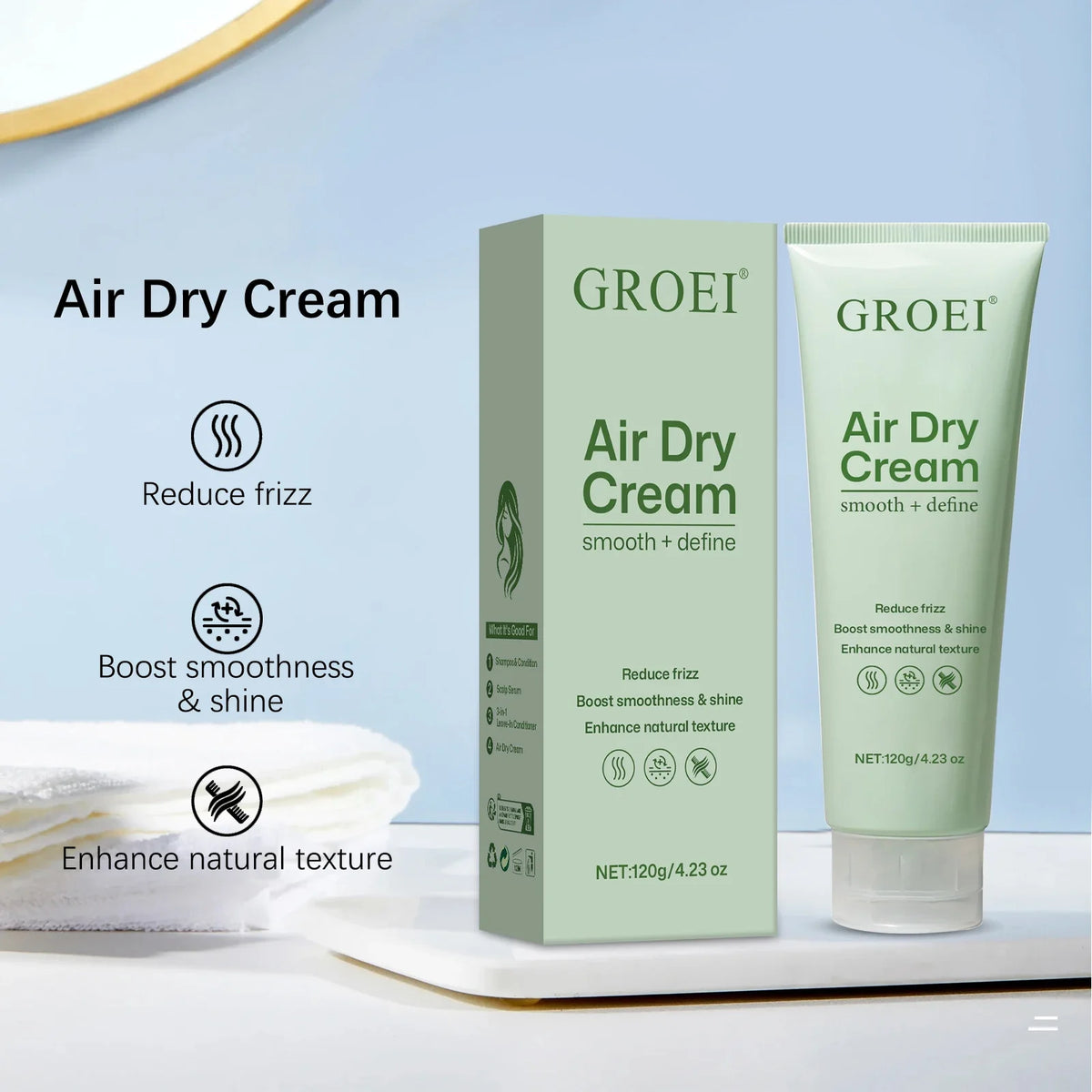 Glow Unbound LLC Air-Dry Hair Styling Cream