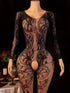 Lace Strappy Lingerie Set One Size