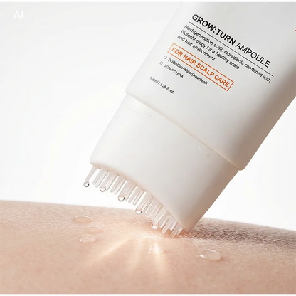 Hair Serum With Built-In Brush