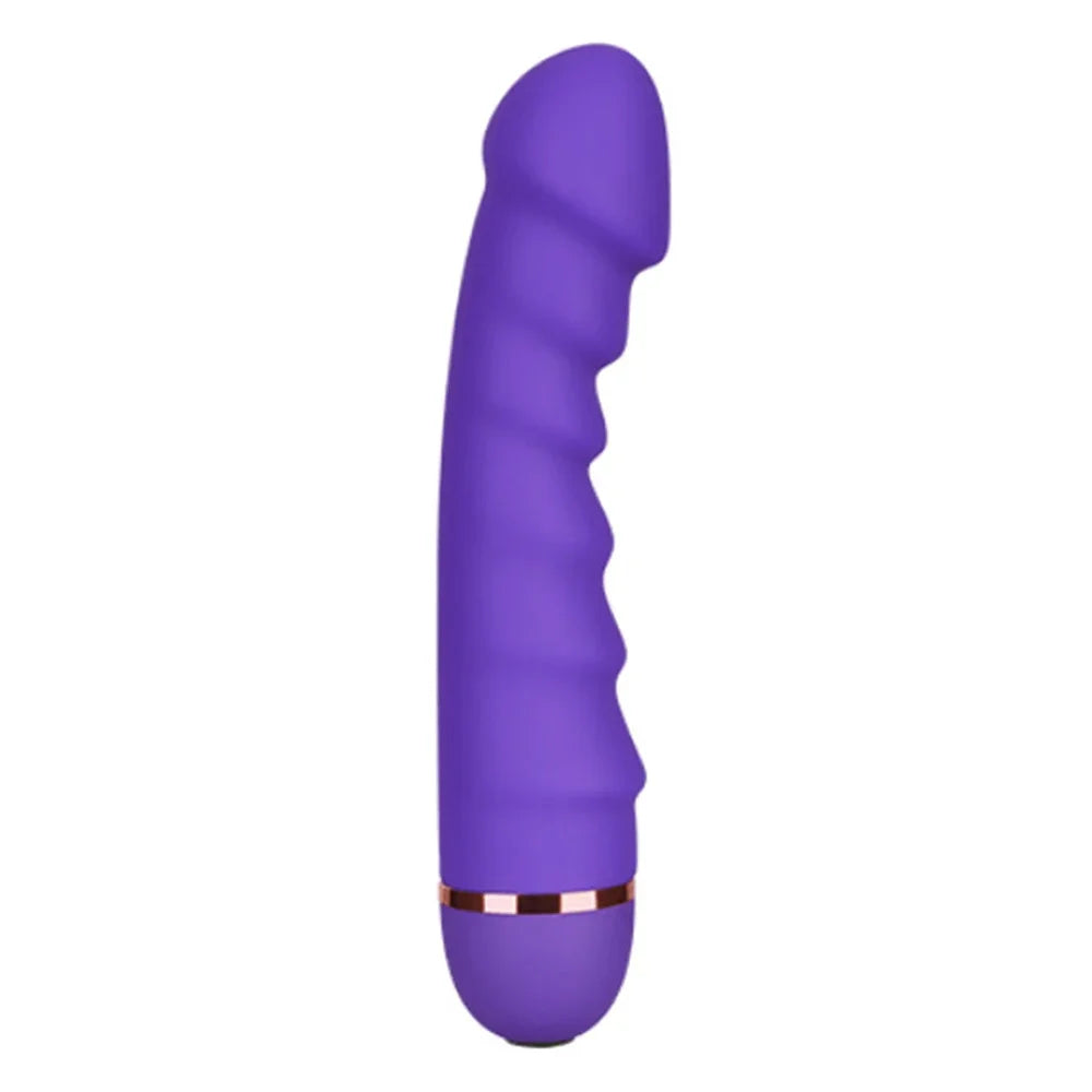 Modes Vibrator Soft Silicone Dildo Realistic