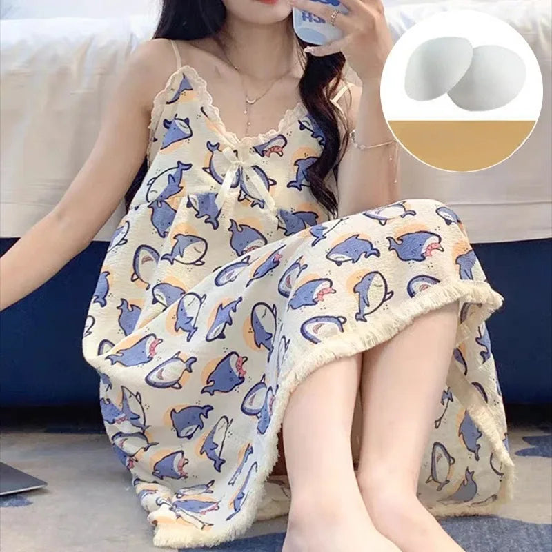 Glow Unbound LLC floral midi nightgown
