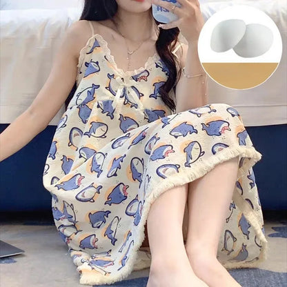 Glow Unbound LLC floral midi nightgown