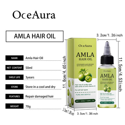 Glow Unbound LLC Amla Hair Oil for Dry Hair