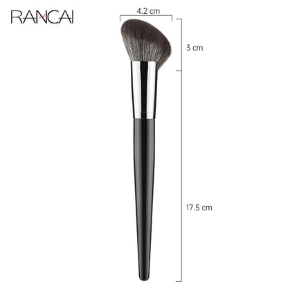 Wooden-Handle Face Brush