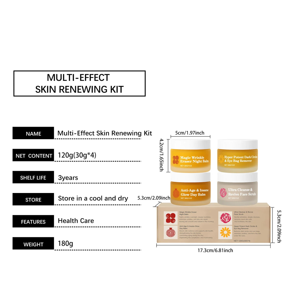 Skincare Set Day Night Cream Eye 