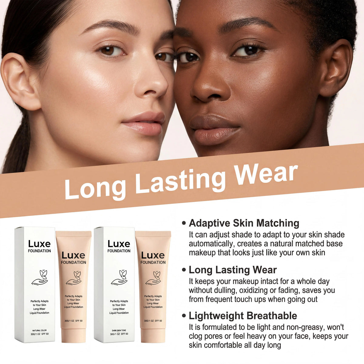 Glow Unbound LLC color changing foundation SPF 50Color Changing Foundation SPF 50 makeup