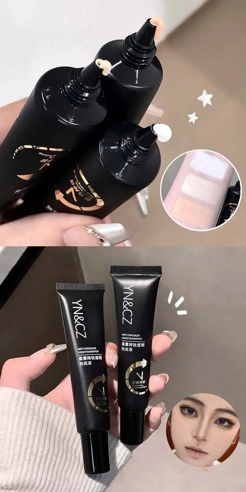 Glow Unbound LLC matte white foundation makeup