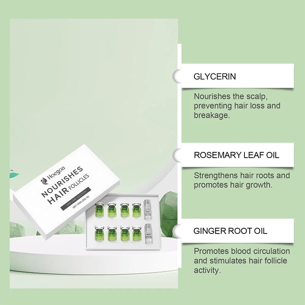 Glow Unbound LLC hair essential care serum