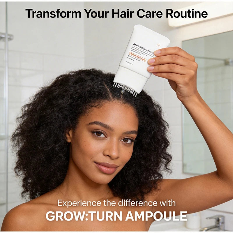 Hair Serum With Built-In Brush