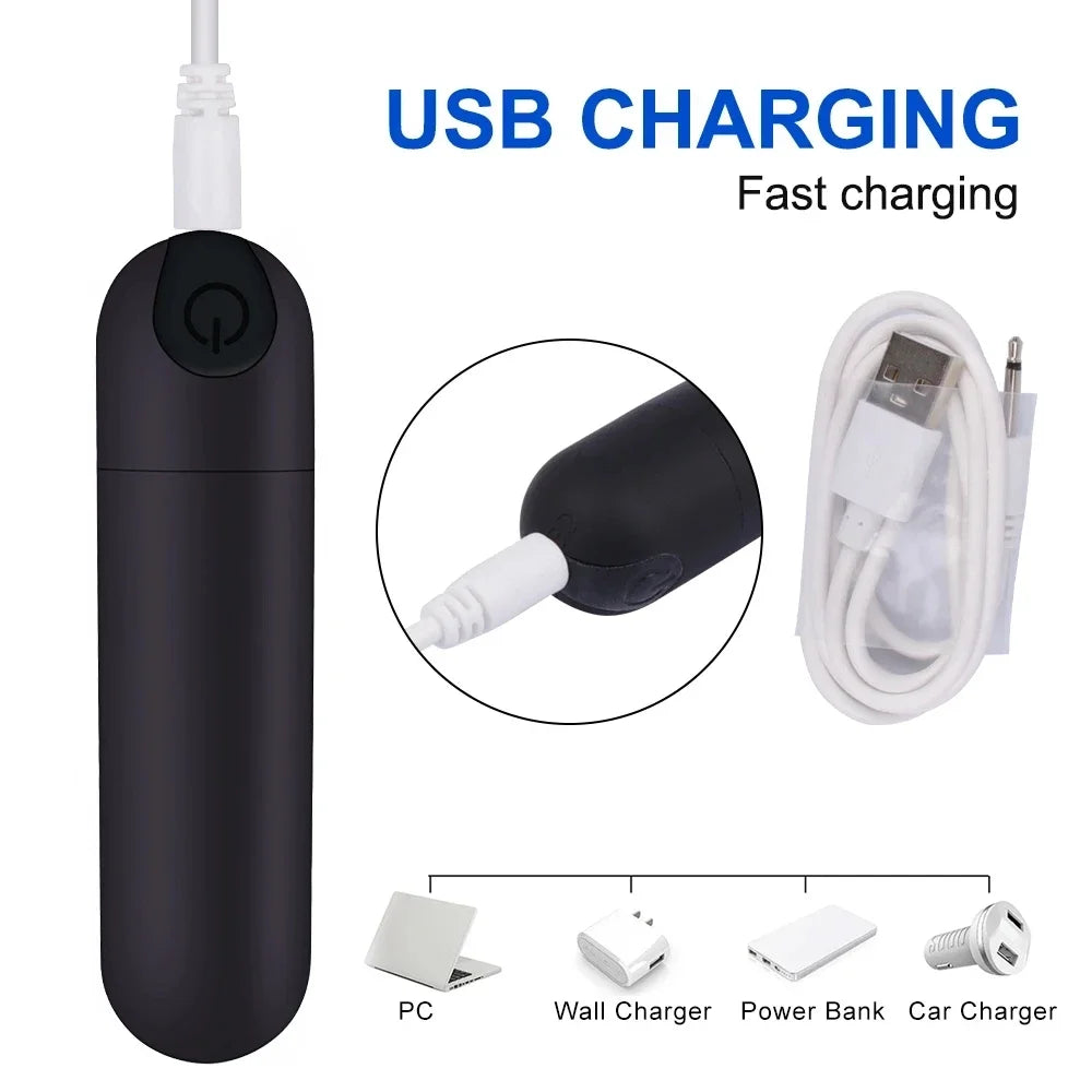 Powerful Bullet Vibrator Mini Vibrators Adult Sex Toys 
