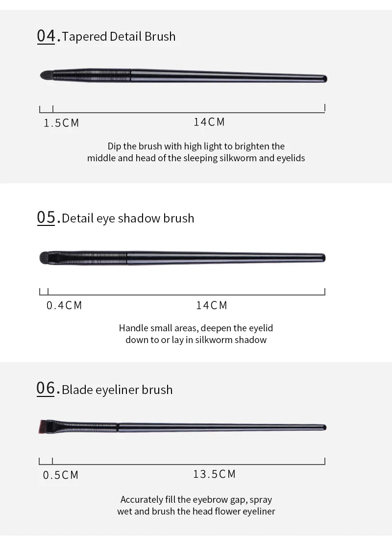Mini Eye Detail Brush Set