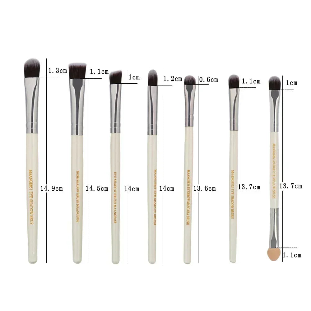 Pro Makeup Brush Set with Travel Bag