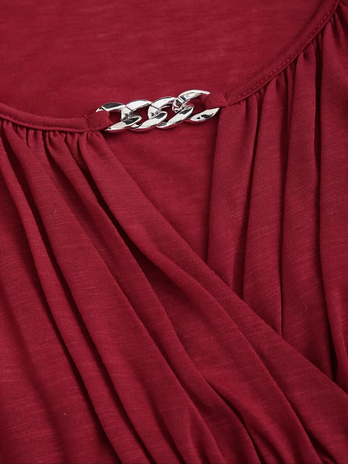 Glow Unbound LLC plus-size oversized heart-detail top