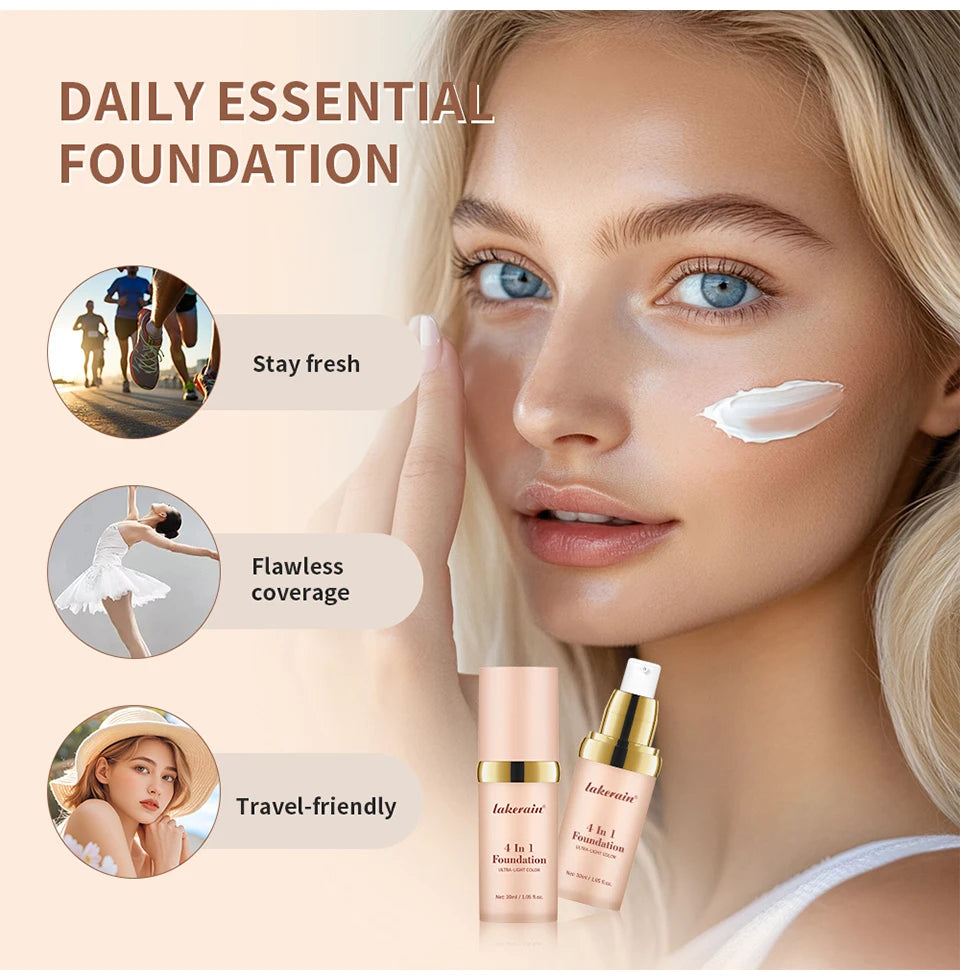Glow Unbound LLC color changing foundation SPF 30+