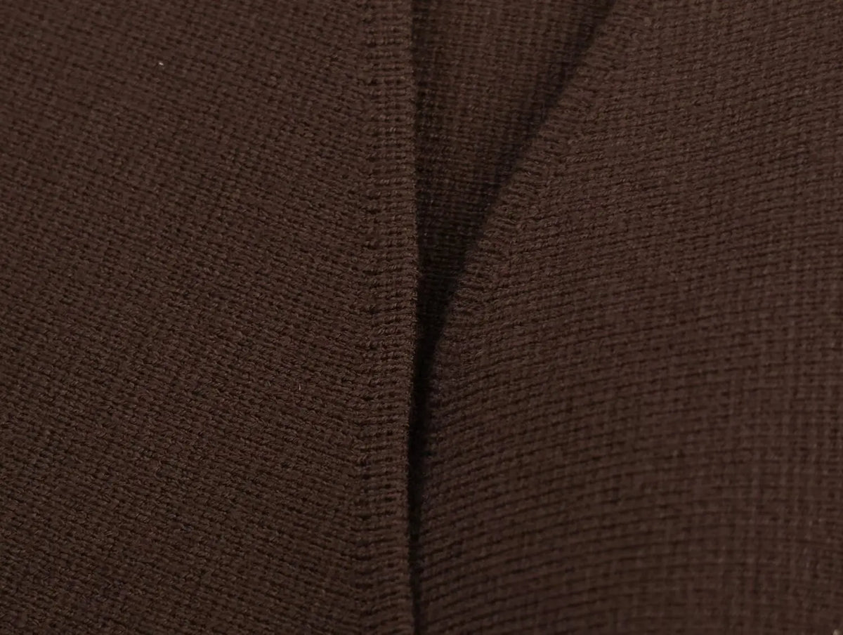 Glow Unbound LLC brown belted V-neck knit cardigan