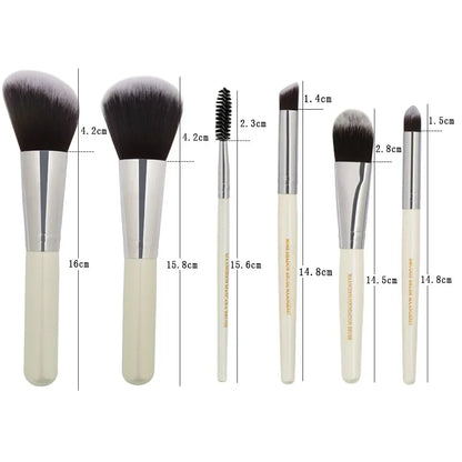 Pro Makeup Brush Set with Travel Bag