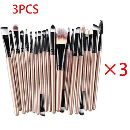 20-Piece Eye Makeup Brush Set